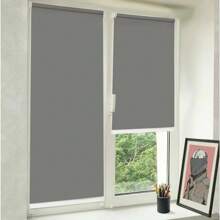 Furnished Window Blackout Shade Blind Roller Thermal Easy Fit Home Office Door Blind Multi-Size