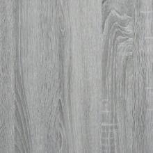 Consolle in legno multistrato di stile grigio Sonoma, 102x75 cm, arredo elegante per l'ingresso