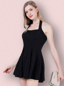 Women Short Dresses - 黑色 - 查看 5