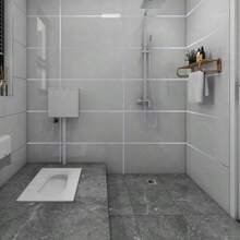 1roll 50m/Roll Waterproof Self-Adhesive Floor/Wall Sticker Multiple Sizes Alloy Color Skirting Line Tile Gap Edge Sealing Tape For Home Decor Stickers - Multicolor - View 11