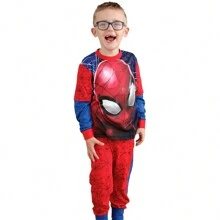 Spider-Man Pyjamas | Boys' Superhero Pyjama Sets | Kids Spiderman Pyjamas | Official Merchandise - Multicolor - View 1