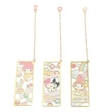 Sanrio 1 stuk schattige cartoon metalen bladwijzer - perfect cadeau voor boekenliefhebbers, kopermateriaal, ideaal voor school- en kantoorbenodigdheden