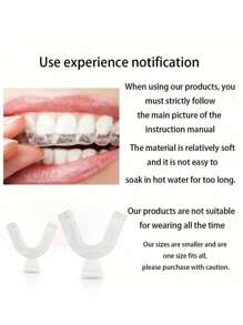 2pcs/4pcs/6pcs Sports Mouth Guards, Stop Snoring Anti Snoring Mouthguard Apnea Guard Bruxism Tray Sleep Aid Mouthguard Health Care,Sleep Teeth Guard For Stopping Grinding Teeth