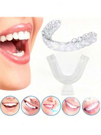 6 PIEZAS/4 PIEZAS/2 PIEZAS Protectores bucales deportivos, Protector bucal antirronquidos para detener el ronquido, Protector bucal para apnea, Protector bucal para bruxismo, Ayuda para dormir, Protector dental para detener el rechinamiento de dientes