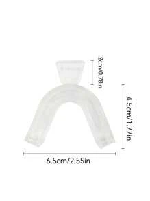2pcs/4pcs/6pcs Sports Mouth Guards, Stop Snoring Anti Snoring Mouthguard Apnea Guard Bruxism Tray Sleep Aid Mouthguard Health Care,Sleep Teeth Guard For Stopping Grinding Teeth