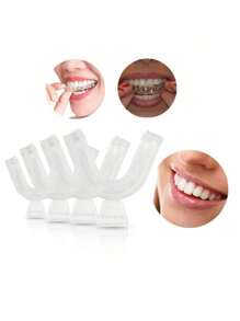 2pcs/4pcs/6pcs Sports Mouth Guards, Stop Snoring Anti Snoring Mouthguard Apnea Guard Bruxism Tray Sleep Aid Mouthguard Health Care,Sleep Teeth Guard For Stopping Grinding Teeth
