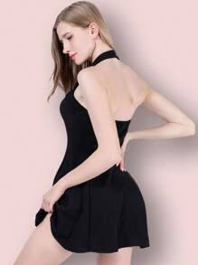 Women Short Dresses - 黑色 - 查看 6