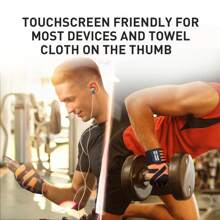 Weight Lifting Gloves Full Finger Protection Work Out Gym Gloves Men Women Male Female With Wrist Wraps Support, Anti-Slip Grip Touchscreen Gloves For Exercise Rowing Biking Training