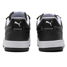 Puma Zapatos casuales de estilo vintage Caven 2.0 de entresuela baja, zapatillas de moda unisex, Estilo #392332-02 - Puma Blanco-Negro-Puma Blanco - Ver 5