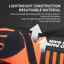 Weight Lifting Gloves Full Finger Protection Work Out Gym Gloves Men Women Male Female With Wrist Wraps Support, Anti-Slip Grip Touchscreen Gloves For Exercise Rowing Biking Training