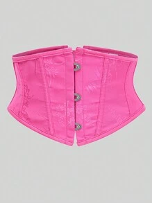 Women's Waist Trainer Corset Belt With Back Lace-Up, New Year Party, Valentine's Day, Holiday Tops, St. Patrick's Day Outfit, Halloween Costume - Multicolor - View 26