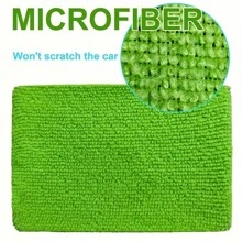 Window Wind Shield Cleaning Tool: Ultra Microfiber Car Glass Squeegee & Cleaner Brush - Multicolor - View 8