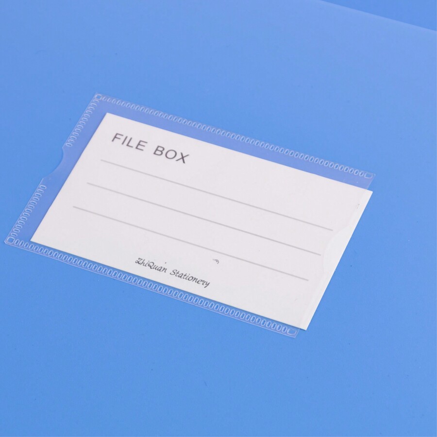 3pcs set a4 colored thick folding file folders box customized plastic