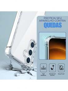 Capa Capinha Anti Queda Premium Para Galaxy S24 +pelicula 3d
