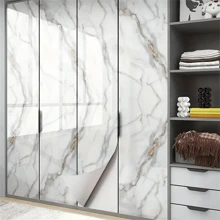 1 Roll Of Marble Pattern Wallpaper Glossy Surface Pattern Contact Paper Thickened Self-Adhesive Movable Wallpaper Suitable For Wardrobe Wall Table Bathroom Cabinet Laundry DIY Decoration 15.74X397.4INCH Gifts Birthday Graduation Room Decor Home Decor Wall Decor Bathroom Decor Bedroom Decor Room Decoration Stuff Living Room Decor House Decor Home Decor Living Room Wall Art Wall Paper Stickers Wall Stickers Wall Sticker