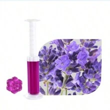 1 pieza, Gel perfumado con aroma a flor -Ambientador y Limpiador de inodoro - Suministros de limpieza de inodoro rellenables para decoración del baño del hogar y la escuela en verano