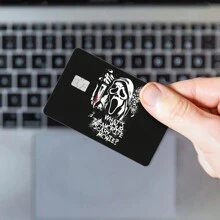 4 miếng dán thẻ - Miếng dán thẻ hấp dẫn Thích hợp cho thẻ tín dụng, thẻ chìa khóa, siêu mỏng, chống thấm nước, chống trầy xước, chống trượt, thẻ ghi nợ, miếng dán thẻ trang trí - màu đen - Xem 7
