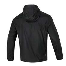 Adidas OTR B JKT 男士时尚运动服户外健身训练跑步舒适休闲服装 - 黑色 - 查看 2