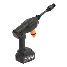 Handheld Portable Cordless Car High Pressure Washer Jet Water Wash Clean Tool - Black - View 3