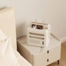 Desktop WiFi Router Storage Box, Wireless Router Shelf Decorative Living Room Set-Top Box For Office Home Computer Desk Cable ManagementBox - Multicolor - View 6