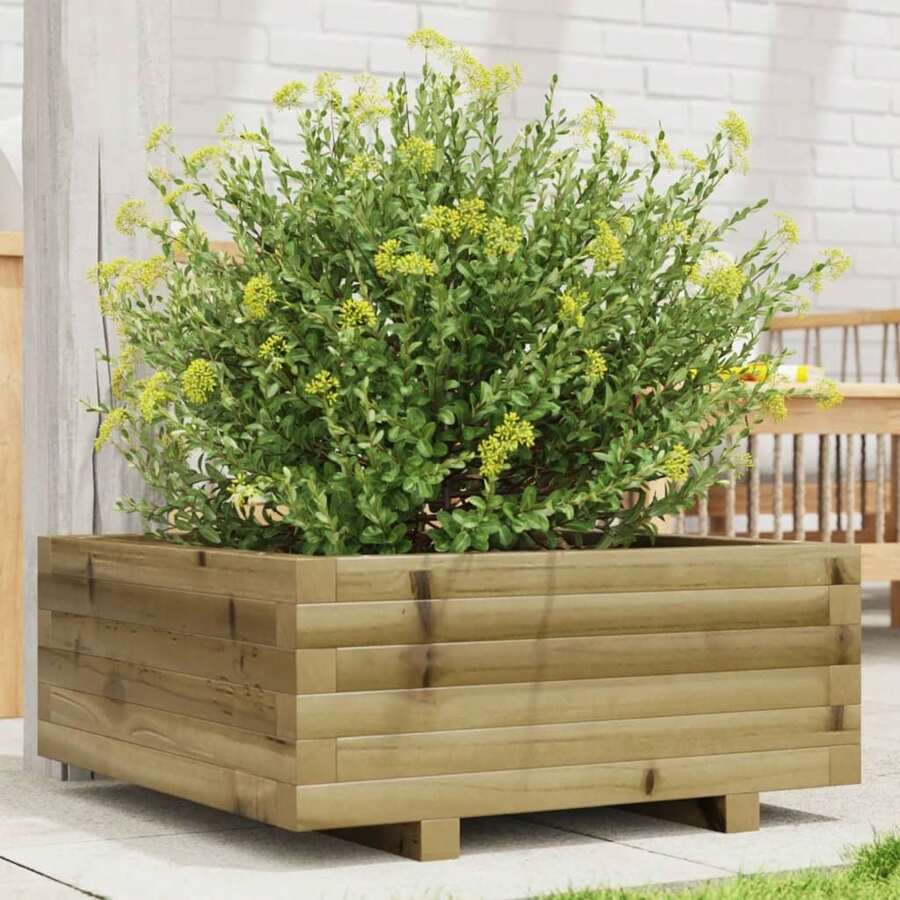 Großer Blumentopf, 60 x 26,5 cm, langlebiger Pflanzkasten aus