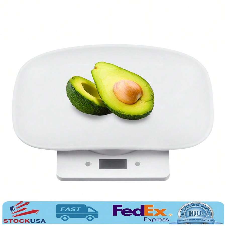 10KG Large Electronic Scales LCD Digital Display Weighing Scale For Infant Pets - 1 - View 1