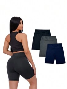 Women Shorts - 彩色 - 查看 1