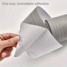 1 卷 10cmx5m 加厚木纹踢脚线墙贴 自粘式客厅卧室墙壁转角装饰 - 彩色 - 查看 5