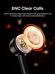 REMAX Newest Sport Earphones Wireless Touch Control, Support TF Card, Neckband Headphone, Hands-Free Music & Calls Bluetooth Earphone, Waterproof/Compact, For Sport, Running, Workout, Driver, 20H Play Time, Black/Blue/White - 白色 - 查看 7