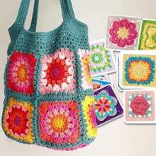 Le jeu de cartes Granny Square - Jeu de cartes de motifs au crochet 50 designs à mélanger et assortir pour des blocs au crochet, des vêtements au crochet et des accessoires fantastiques pour adultes débutants