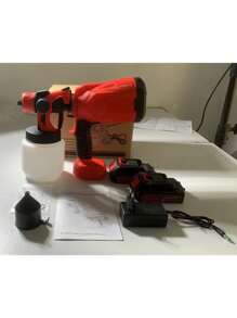 1 套，油漆喷涂机，大功率，油漆喷涂机，适用于家具、橱柜、栅栏、花园座椅、墙壁