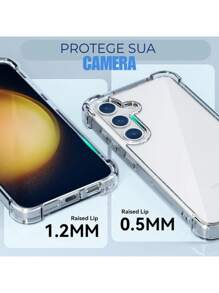 Capa Capinha Anti Queda Premium Para Galaxy S24 +pelicula 3d