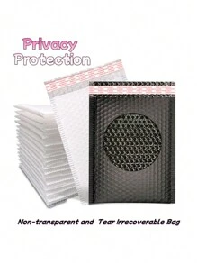 6pcs Cosplay Bunny Girl Halloween Costumes>Sexy Temptation Lingerie Set Stripper Outfits Party Outfit Black Or Pink Bandage Hollow Out Cozy Bra And Rabbit Plush Tail Panty Set Breast Gathers Pure Desire Underwear For Girls And Women Gift For Her - 粉色 - 查看 8