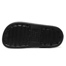 男女通用轻便透气 EVA 软底封闭式趾套脚凉鞋，防滑沙滩拖鞋 - 黑色 - 查看 7