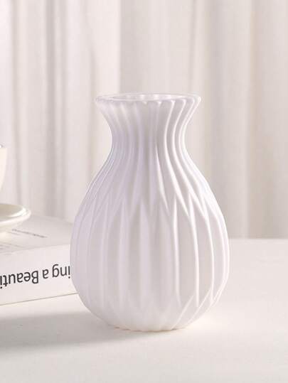 1pc/Set High Quality Thin Plastic Pineapple Vase, Home, Balcony Placement, Moderne Luxe Artificial Durable Vase Fresh Flowers, Dried Flowers Holder, Unbreakable Home Room Flower Glass view 3