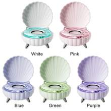Shell Speaker, Mini Portable Shell Bluetooth Speaker, Shell Lamp Speaker - Multicolor - View 2