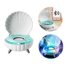 Shell Speaker, Mini Portable Shell Bluetooth Speaker, Shell Lamp Speaker - Multicolor - View 6
