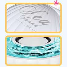 Shell Speaker, Mini Portable Shell Bluetooth Speaker, Shell Lamp Speaker - Multicolor - View 9