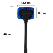 Window Wind Shield Cleaning Tool: Ultra Microfiber Car Glass Squeegee & Cleaner Brush - Multicolor - View 11