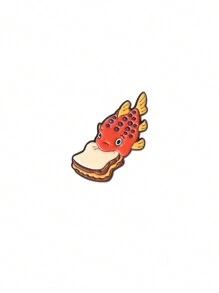 1pc Cute Fish Shaped Alloy Brooch, Clothing Bag Hat Pin, Friend Gift, Suitable For Men And Women Daily Wear