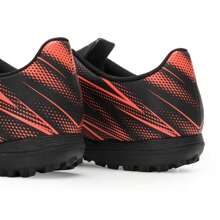 Puma 男士训练鞋，足球鞋，ATTACANTO TT 低帮钉鞋，107478-11 - 黑色-亮紅色 - 查看 7