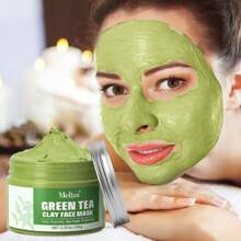 5.29 盎司绿茶抹茶芦荟泥面膜，深层清洁、保湿、放松火山泥面膜，非常适合母亲节礼物 - 綠色 - 查看 9