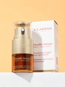 Clarins CLARINS[Mini]DOUBLE SERUM COMPLETE AGE CONTROL CONCENTRATE 20ml Award-Winning | Anti-Aging | Visibly Firms, Smoothes And Boosts Radiance | 21 Plant Ingredients, Including Turmeric | All Skin Types, Ages And Ethnicities