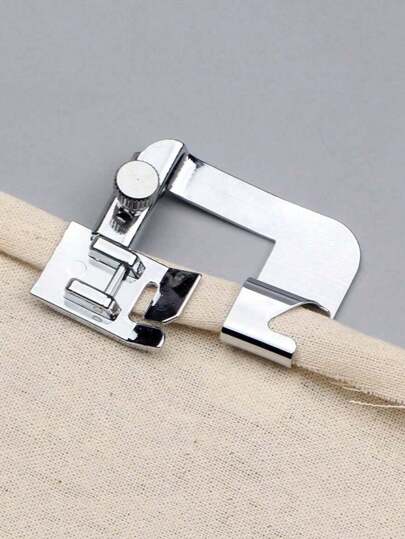 1 件铁合金缝纫机压脚，家用缝纫机压脚支架，缝纫机压脚配件可调节宽度