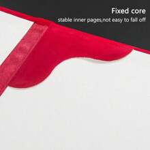 1pc Signing Contract A3 A4 Art Paper Hardcover Hosted Speech Plush Surface PU Leather Certificate Protector Thicken Poetry Reading Certificate Cover File Page Folder