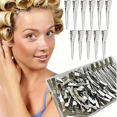 100Pcs Professional Ladies Salon Fixed Hair Pin 5.5cm Curl Metal Hair Clips Hair Root Fluffy Clips DIY Tools Hair Accessories Makeup No Crease Hair Clip Hairdressing Styling Tool(100pcs/50pcs/30pcs/15pcs/5pcs), Back To School, Travel Holiday Essentials, Hair Accessories Slick Back Brush, Hair Dryer, Hair, Barber, Edge Brush, Styling Brush, Hair Dryer, Hair Spray, Curly Hair Products, Hair Cutting Scissors, Christmas, Barbershop, Hairdressing, Hair Dryer, Hair, Accessories, Hair Products, Hair Tools, Hair Care, Curly Hair Brush, Barber, Hairstyle, Hairdressing,Hair,Travel,Hair Products,Hair Tools,Hair Stuff,Barber,Barber Accessories,Barbershop,Hairdressing Equipment