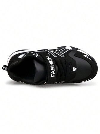 1 Pair Lightweight Waterproof PU Leather Youth Sports Shoes, Low-Top Running Sneakers For Teenagers, Fashionable And Breathable Student Shoes, Suitable For Spring, Summer, Autumn And Winter