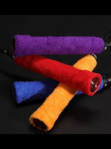 羽毛球拍长毛超细纤维毛巾胶带吸汗防滑加厚毛巾握把羽毛球配件65*3cm