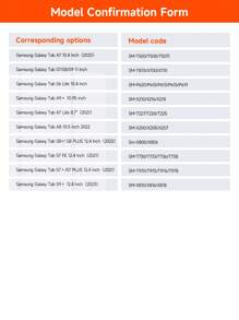 Bow Pad 保护套兼容 Ipad 7/8/9 代 10.2 英寸，兼容三星 Galaxy Tab A7 10.4 英寸，兼容华为 Matepad 10.4/Tab 保护套，带笔架，支持自动睡眠/唤醒盖 - 彩色 - 查看 8