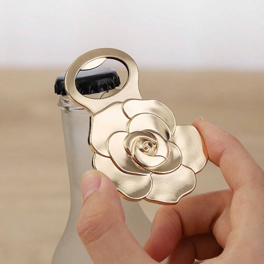 Pack de 2 abridores de botellas, fiestas de cumpleaños, reuniones, bodas, pequeños abridores de botellas de regalo, abridores de botellas, adornos exquisitos